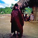 Ashaninka Woman taking photo