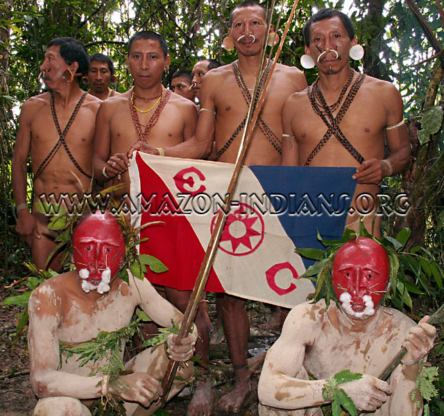 Matis Indians - Explorers Club Flag 99