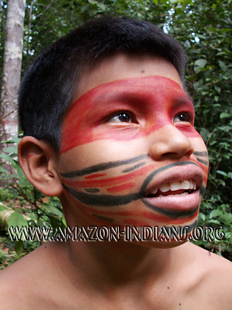 Boy Face Painting