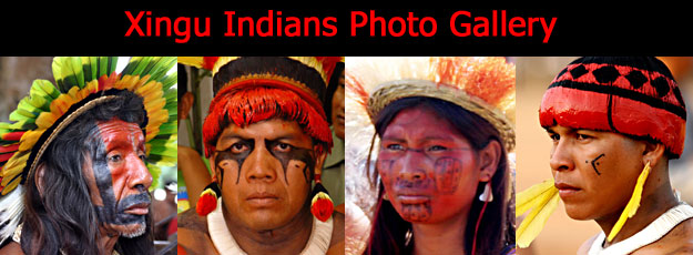 Xingu Indians Photographic Gallery